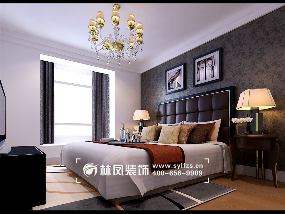 鑫豐中心里-90平-現(xiàn)代風格-主臥.jpg