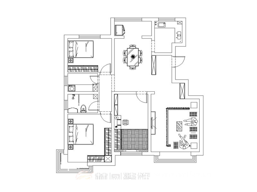 醫(yī)大家屬樓-130平米-北歐風(fēng)格-戶(hù)型圖.jpg